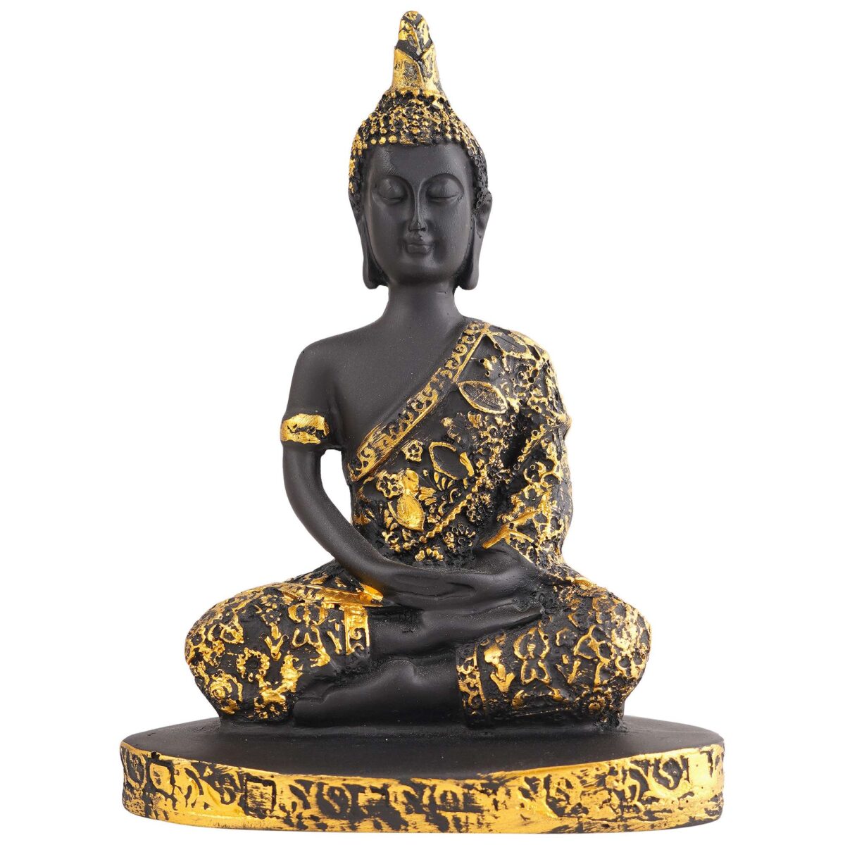 Buddha Idol Statue Showpiece Gift Gifting Item Polystone Home Decor Decoration - Image 4