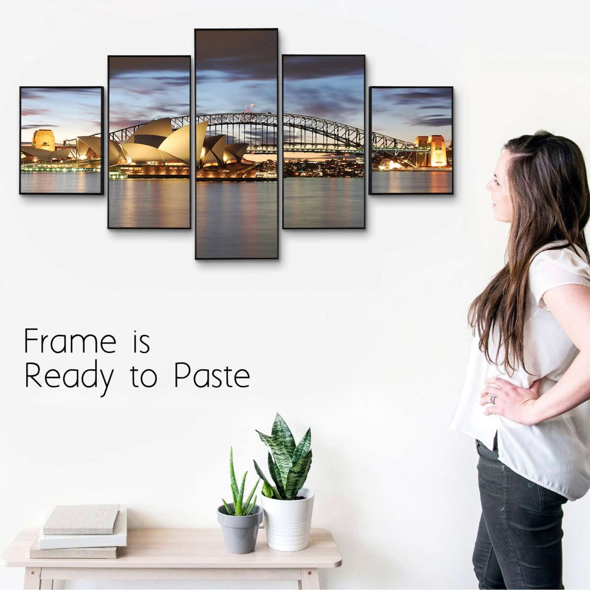 Set Of Five Framed Digital Wall Painting - Image 2